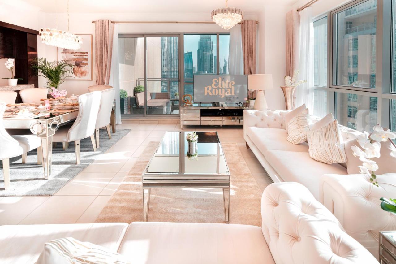 Elite Royal Apartment - Full Burj Khalifa & Fountain View - Ruby Dubai Luaran gambar